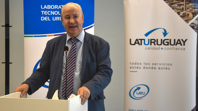 Presidente del LATU, Ing. Ruperto Long