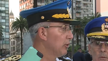 Director de la Policía Nacional, José Azambuya. &nbsp;