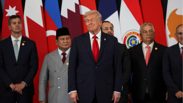 Hay Paz en Medio Oriente, declaró Donald Trump.
