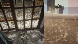 Temporal en Canelones.