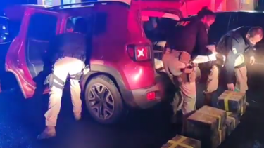 Policía Federal interceptó 500 kilos de marihuana que venían a Uruguay