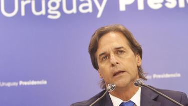 El presidente Luis Lacalle Pou.