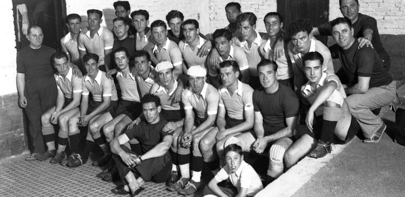 Uruguayos campeones de la Copa América 1942