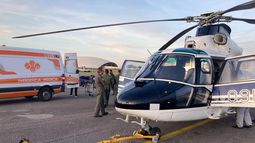 Fuerza Aérea realizó un traslado sanitario desde Salto hacia Montevideo