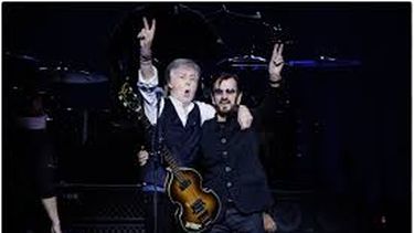 Paul McCartney &nbsp;cantó con Ringo Starr en el cierre de su gira