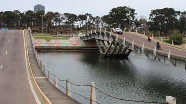 Habilitaron nuevamente el puente de La Barra.