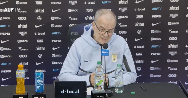 "Los motivos de la ausencia de Nández son deportivos", aseguró Marcelo Bielsa en conferencia de prensa