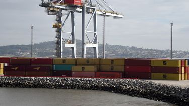 Paro de trabajadores portuarios.&nbsp;