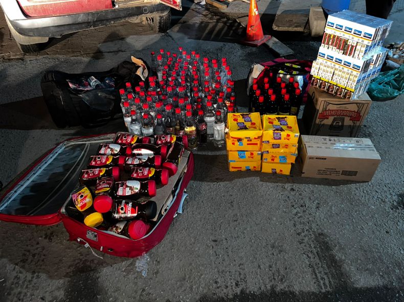 En varios operativos, la Dirección Nacional de Aduanas incautó mercadería de contrabando por 170.000 dólares