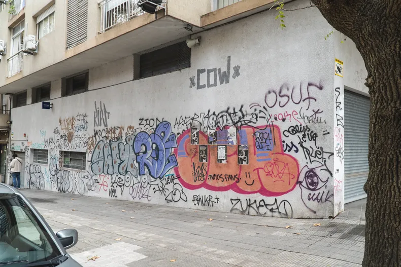 La Intendencia de Montevideo y el INR pondrán en marcha cuadrillas de reclusos para limpiar grafitis