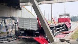 Siniestro en puente de los accesos.&nbsp;