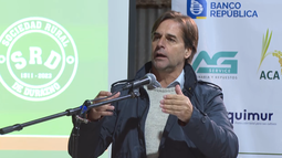 El presidente de la República, Luis Lacalle Pou.