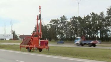 Volvió a funcionar el radar de Ruta 5 afectado durante un choque ocurrido en mayo