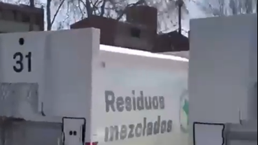 Planta de transferencia de residuos en el Buceo.