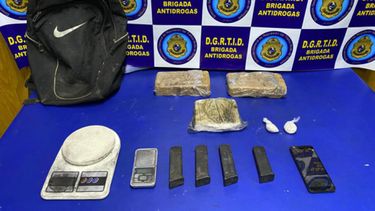 Allanaron casa donde se hacía acopio de drogas