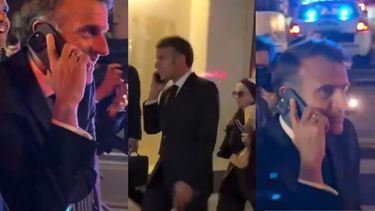 todo esta bloqueado por ti: el llamado de macron a trump en medio de la calle en nueva york