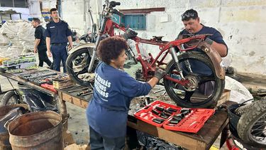 Motos incautadas pasan a reciclaje tras su destrucción