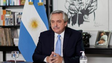 El presidente de Argentina, Alberto Fernández.&nbsp;