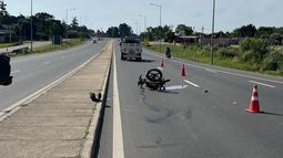 Un motociclista falleció en un siniestro de tránsito en la ruta 101