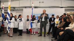 ANEP inauguró dos centros educativos de tiempo completo en Rivera