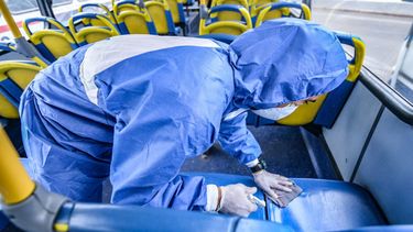 Montevideo: estudio no arrojó rastros de COVID-19 en ningún ómnibus