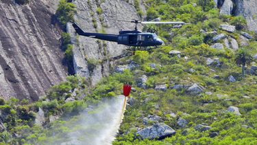 Trabajan en enfriamiento de zonas críticas en Cerro Pan de Azúcar&nbsp;