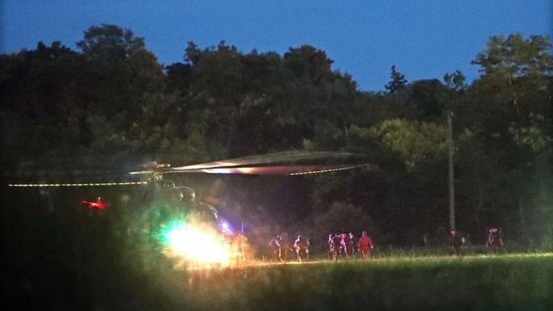 Las espectaculares imágenes del rescate en Tailandia