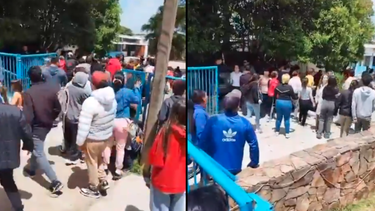 Agresión en escuela n°123.