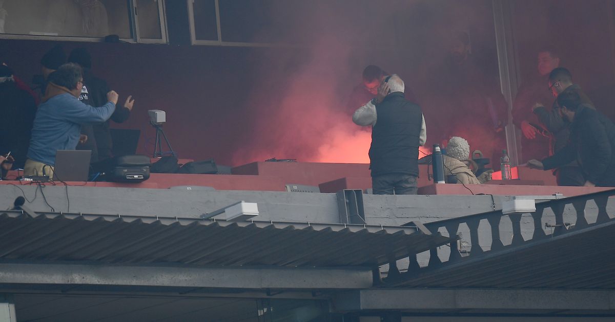 Acusado de tirar bengala en el clásico del Intermedio recuperó la libertad