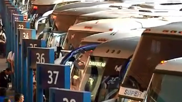 Se esperan 1300 ómnibus saliendo de Tres Cruces este viernes.