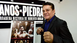 Roberto Manos de Piedra Durán fue hosptalizado | AFP
