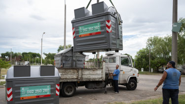 Para finales del primer semestre de 2024 la comuna espera completar el recambio de unos 5.000 contenedores de basura.
