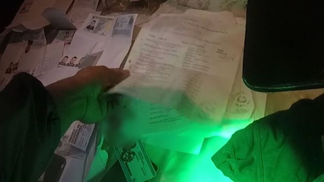 Así fue el operativo policial por las libretas truchas de Canelones