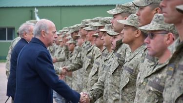 El ministro de Defensa, Javier García, despidió&nbsp;a más de 200 efectivos que harán el relevo en el contingente uruguayo que realiza la misión de paz de ONU en Altos del Golán.