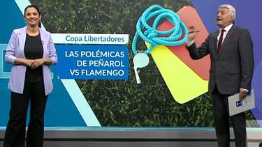 claudia umpierrez analizo las jugadas mas polemicas del penarol vs. flamengo por la copa libertadores