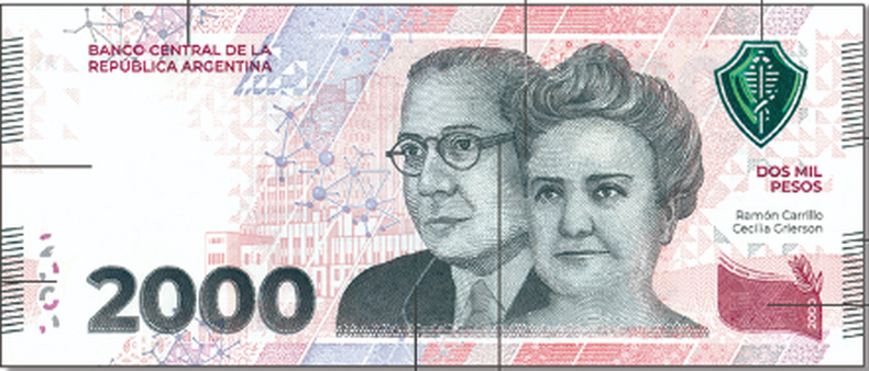 Argentina Puso En Circulación Billete De 2000 Pesos 6408