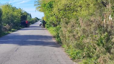 Apareció cuerpo calcinado en una cuneta