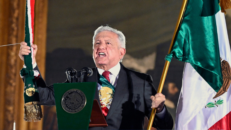 El presidente de México, Andrés Manuel López Obrador.