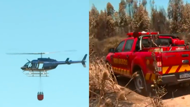 Incendio forestal en Melilla.&nbsp;