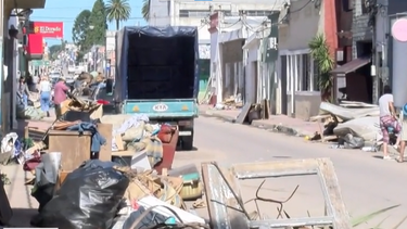 Santa Lucía, regreso de familias a sus hogares.&nbsp;