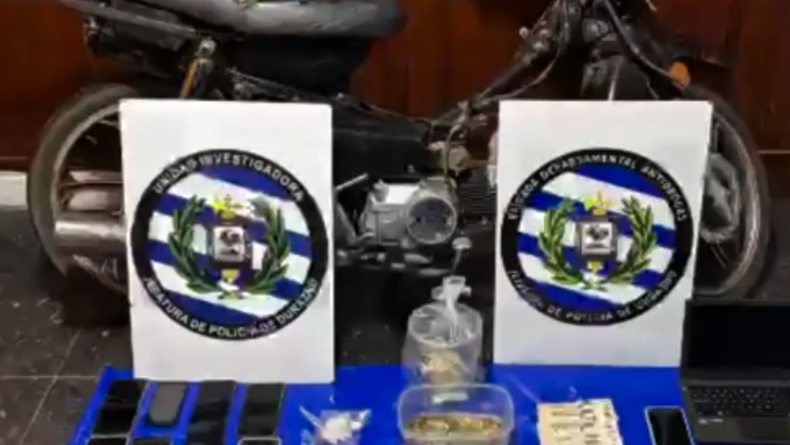 Operativo antidrogas en Durazno:  tres detenidos tras 11 allanamientos simultáneos