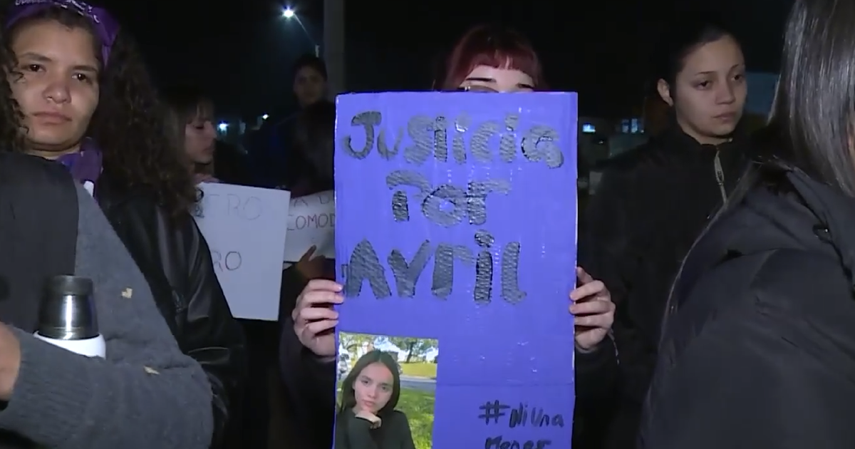 Familiares y amigos de Avril piden justicia: testigo contó que vio cómo el agresor sacó 