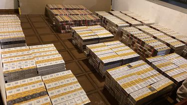 durante un control en ruta 5 incautaron cigarrillos de contrabando valuados en $1.600.000