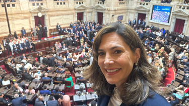 La congresista estadounidense María Elvira Salazar y el congresista Andy Kim presentaron la ley de Asociación Económica entre Estados Unidos y Uruguay.