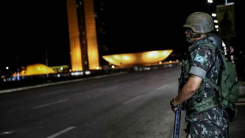 Temer retiró militares de las calles