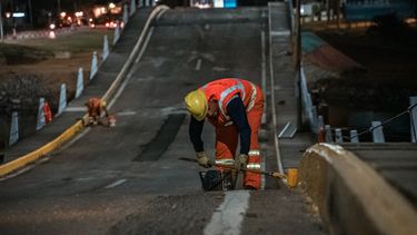 Volvieron a habilitar circulación por el Puente de La Barra