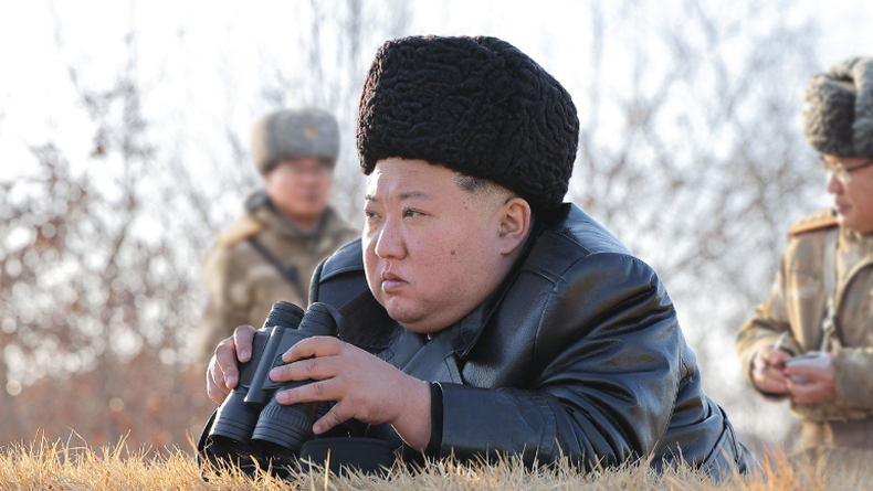 Líder de Corea del Norte, Kim Jong Un.