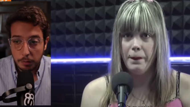 El youtuber argentino Franco Pisso analizó el relato de Romina Celeste.