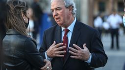 El ministro del Interior, Luis Alberto Heber.