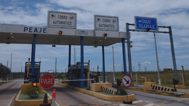 Peajes hacia un sistema de cobro sin efectivo.&nbsp;